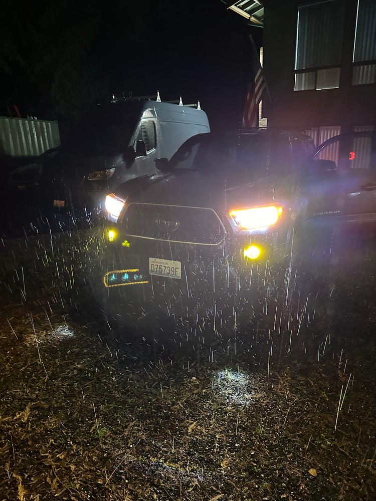 Morimoto XB LED Amber DRL Headlights For Tacoma (2016-2023) - Customer Photo From Stefan