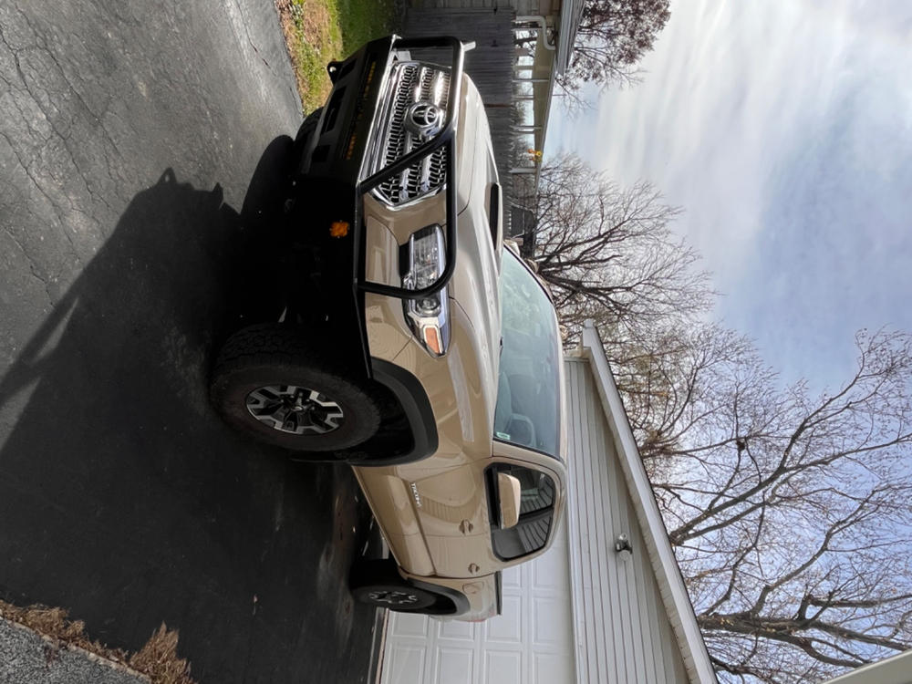 C4 Fabrication Overland Front Bumper For Tacoma (2016-2023) - Customer Photo From Phillip Wolfersberger