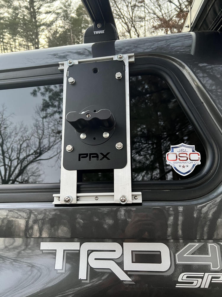 Rotopax Truck Plate - Customer Photo From Kenneth T.