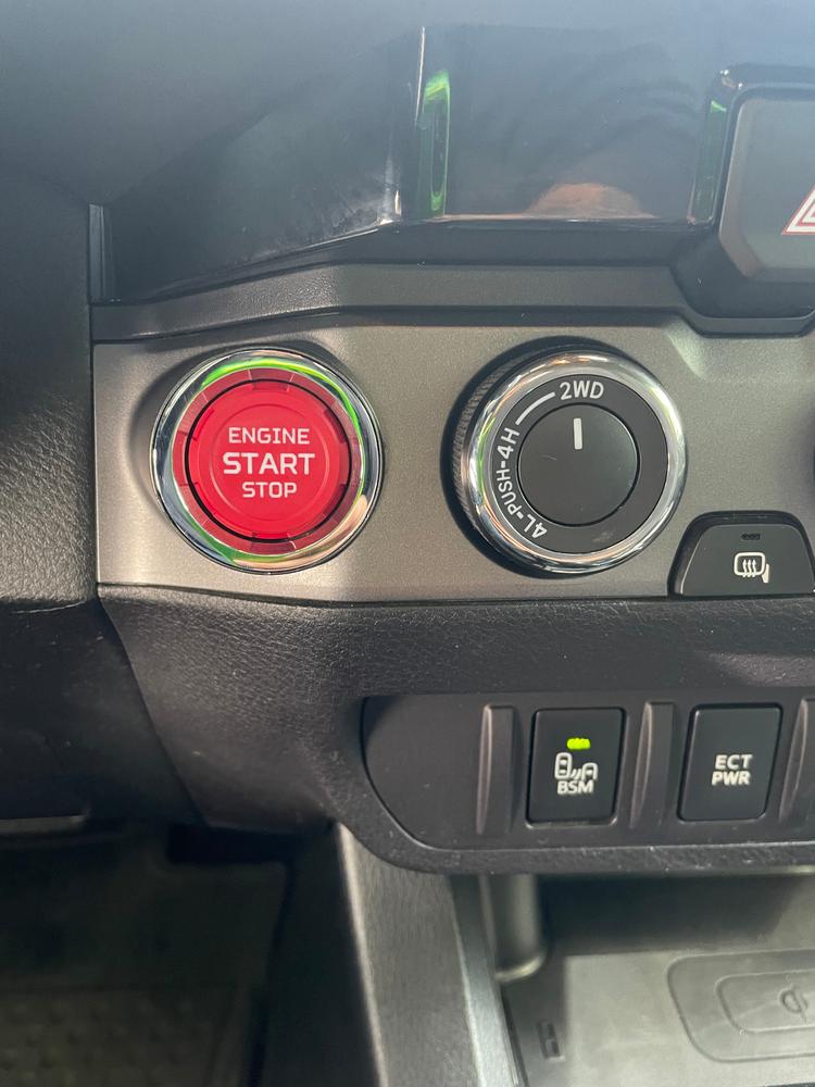 AJT Design Push Start Button For Tacoma (2016-2023) - Customer Photo From Michael C.