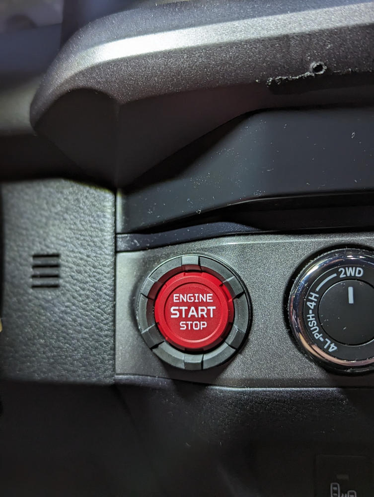 AJT Design Push Start Button For Tacoma (2016-2023) - Customer Photo From BRIAN I.
