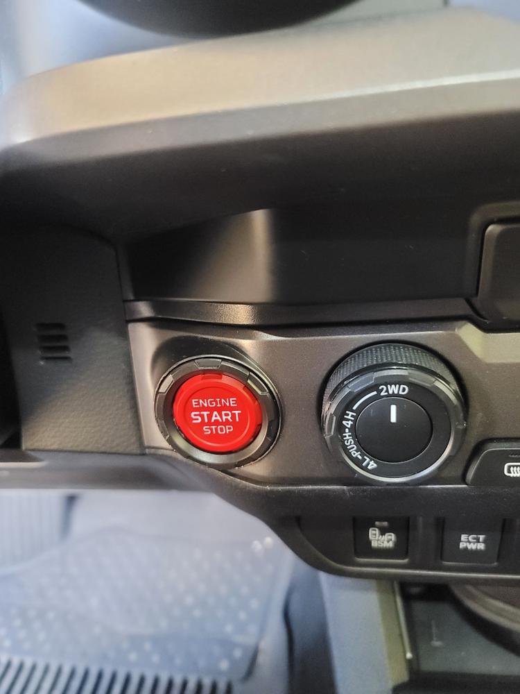 AJT Design Push Start Button For Tacoma (2016-2023) - Customer Photo From Anthony J.