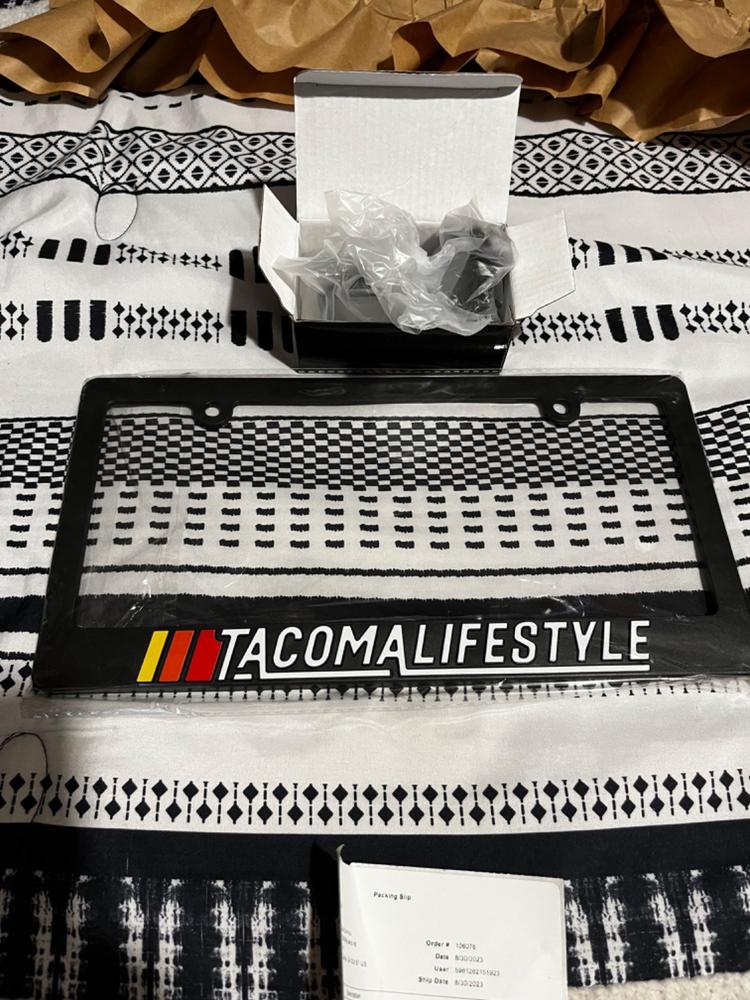 LED License Plate Lights For Tacoma (2016-2023) - Customer Photo From Glen D.