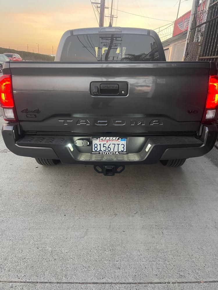 LED License Plate Lights For Tacoma (2016-2023) - Customer Photo From Joel