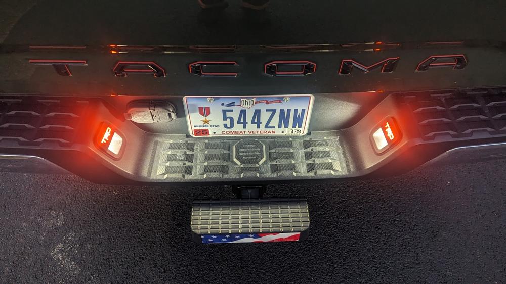 LED License Plate Lights For Tacoma (2016-2023) - Customer Photo From Dwayne W.