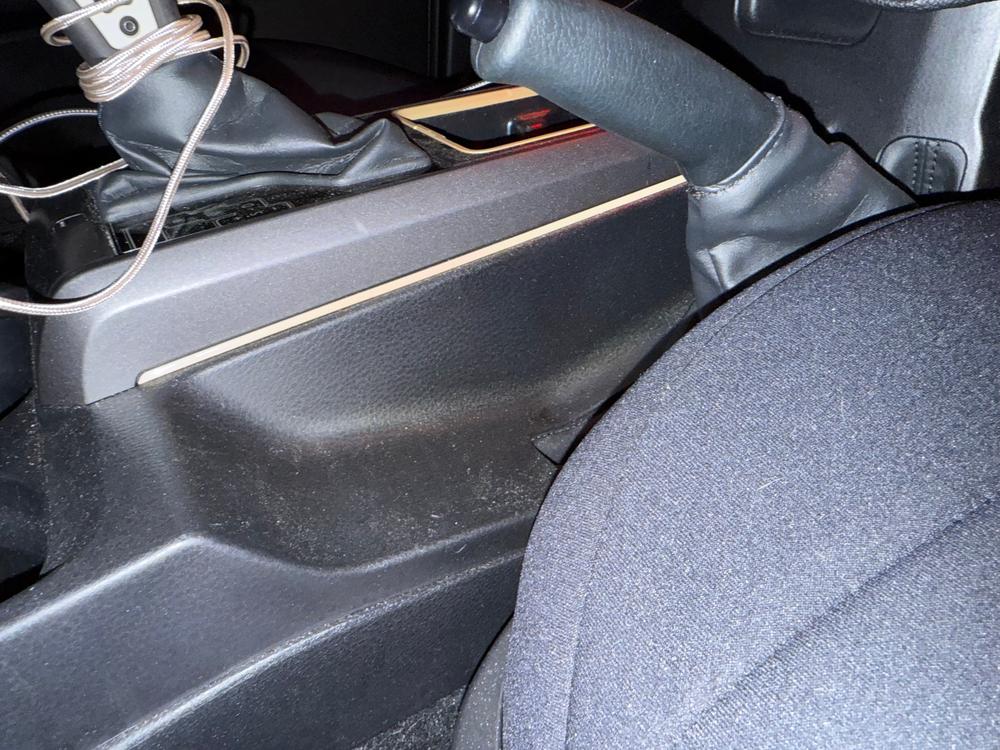 Tufskinz Side Center Console Line Inserts For Tacoma (2016-2023) - Customer Photo From Anthony