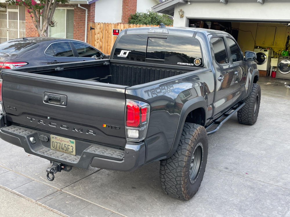 CBI Bolt-On Tacoma Trail Rock Sliders (2016-2022) - Customer Photo From Ramon S.