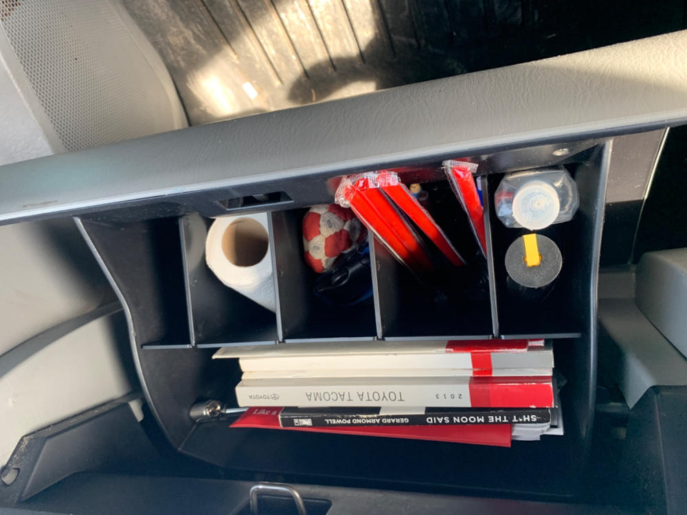 Center Console & Glove Box Organizer For 2nd Gen Tacoma (2005-2015) - Customer Photo From Anthony F.