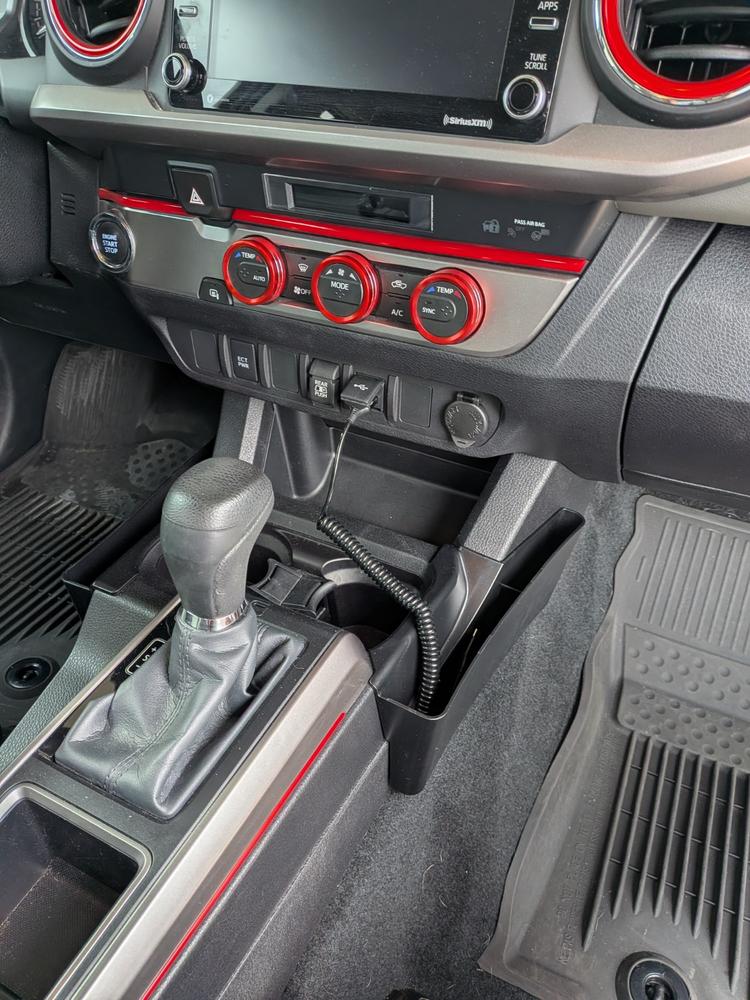 Smartphone Inserts For Tacoma (2016-2023) - Customer Photo From Larry Morrow