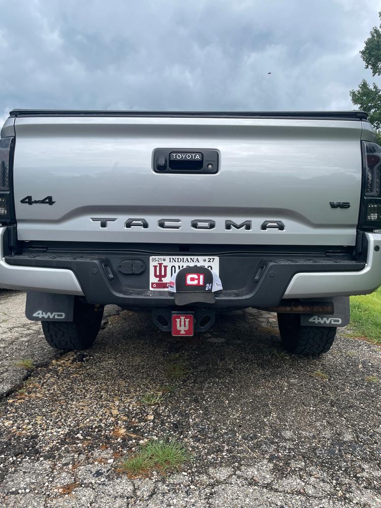 Tufskinz Tailgate Handle Letter Overlays For Tacoma (2016-2023) - Customer Photo From Mylz
