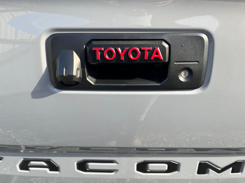 Tufskinz Tacoma Tailgate Handle Letter Overlays (2016-2023) - Customer Photo From Angel T.