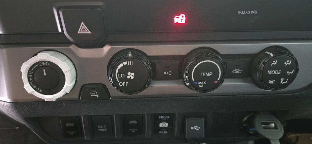 AJT Design Climate Control Rings For Tacoma (2016-2023) - Customer Photo From Chris P.