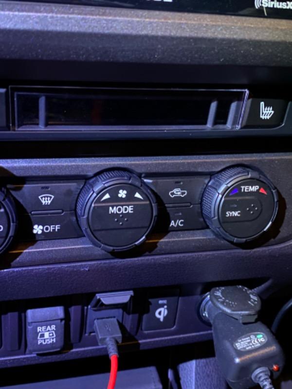 AJT Design Climate Control Rings For Tacoma (2016-2023) - Customer Photo From Nikolas G.
