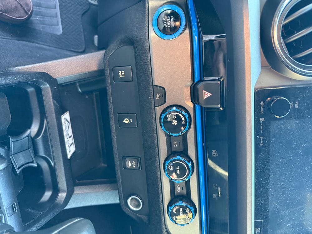 AJT Design Climate Control Rings For Tacoma (2016-2023) - Customer Photo From Kim Lopatin