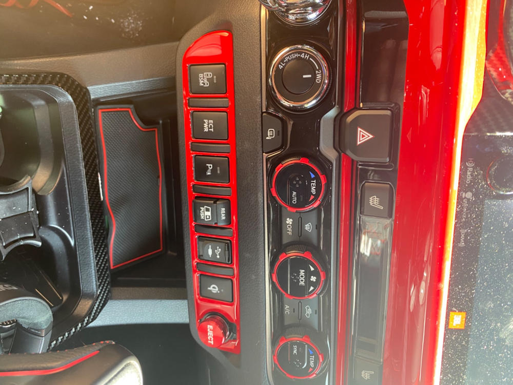 AJT Design Tacoma Climate Control Rings (2016-2022) - Customer Photo From Felix A.