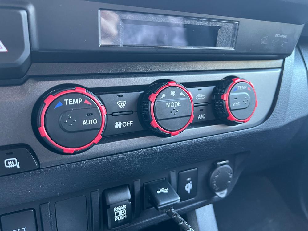 AJT Design Tacoma Climate Control Rings (2016-2022) - Customer Photo From Angel