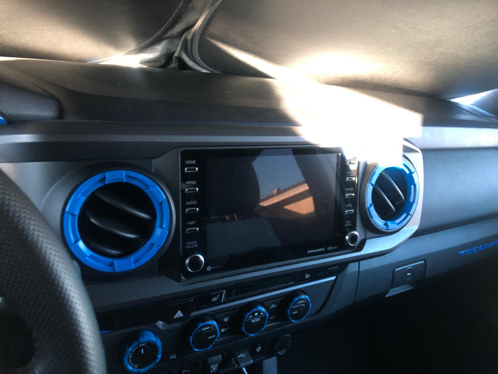 AJT Design Tacoma Vent Rings (2016-2023) - Customer Photo From Eddie P.