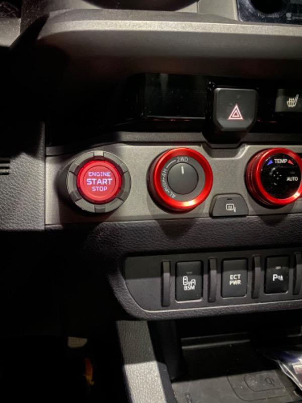 AJT Design Start Button Ring For Tacoma (2016-2023) - Customer Photo From Darren R.