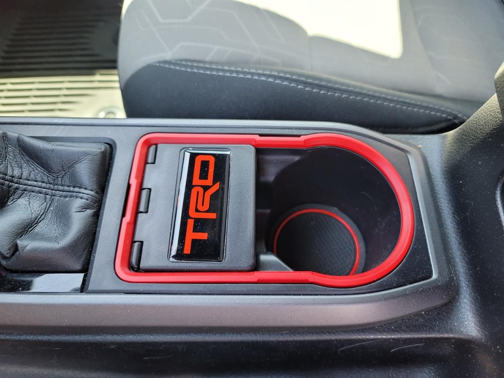 AJT Design Tacoma Cup Holder Ring (2016-2022) - Customer Photo From Donald L.