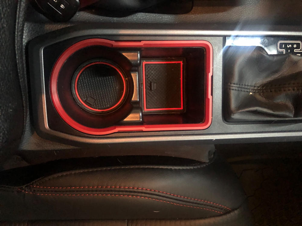 AJT Design Tacoma Cup Holder Ring (2016-2022) - Customer Photo From Jason W.
