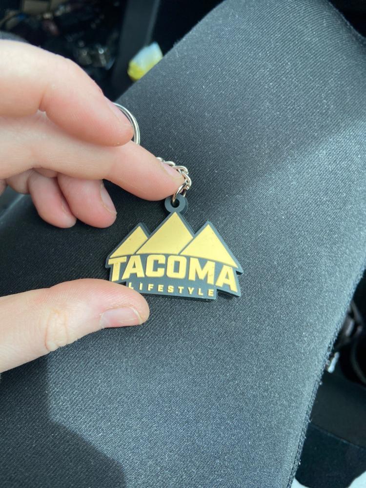 Tacoma Lifestyle Mini Patch Keychain - Customer Photo From Kelsi E.