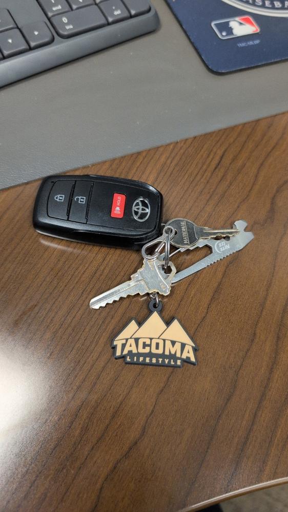 Tacoma Lifestyle Mini Patch Keychain - Customer Photo From Karl Jackson