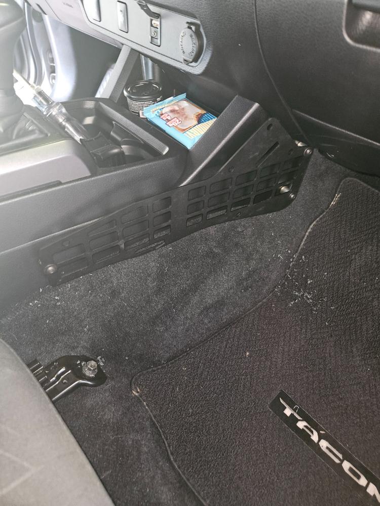 Cali Raised Center Console Molle Panels For Tacoma (2005-2023) - Customer Photo From Breanna Kuhlman