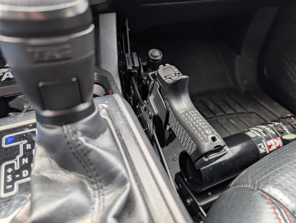 Cali Raised Center Console Molle Panels For Tacoma (2005-2023) - Customer Photo From Jason Rakes