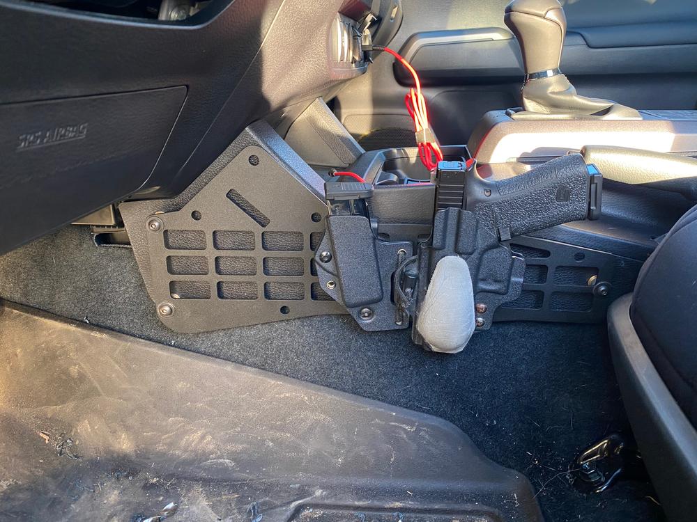 Cali Raised Tacoma Center Console Molle Panels (2005-2023) - Customer Photo From Anthony Hall