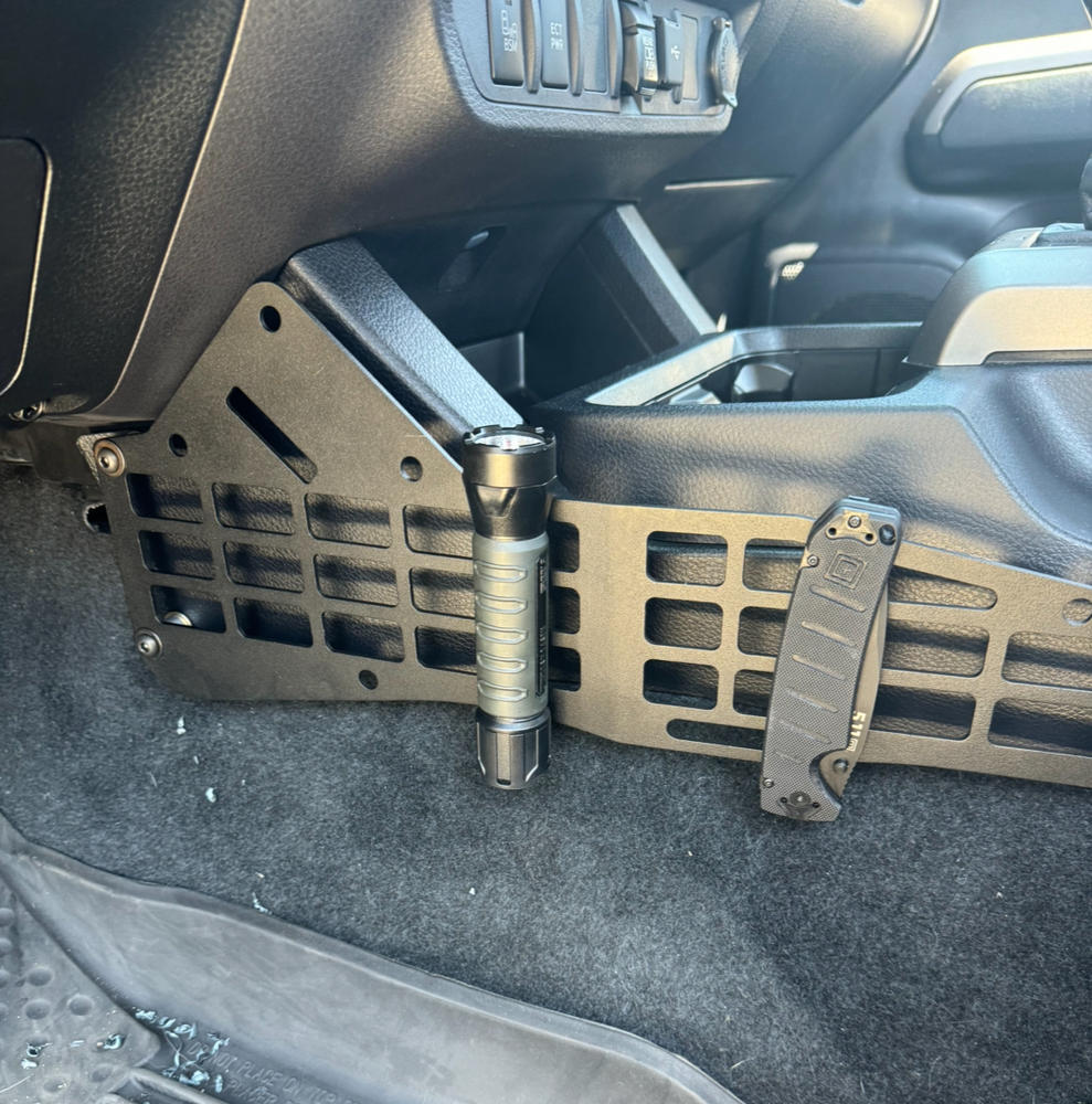 Cali Raised Center Console Molle Panels For Tacoma (2005-2023) - Customer Photo From Pete F.