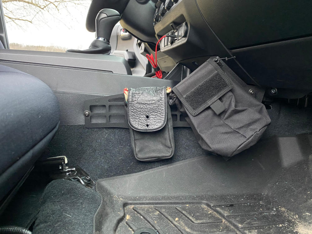 Cali Raised Tacoma Center Console Molle Panels (2005-2023) - Customer Photo From Anthony H.