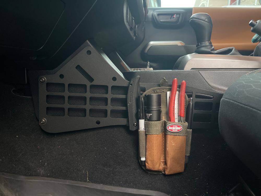 Cali Raised Center Console Molle Panels For Tacoma (2005-2023) - Customer Photo From Aaron Ludwig