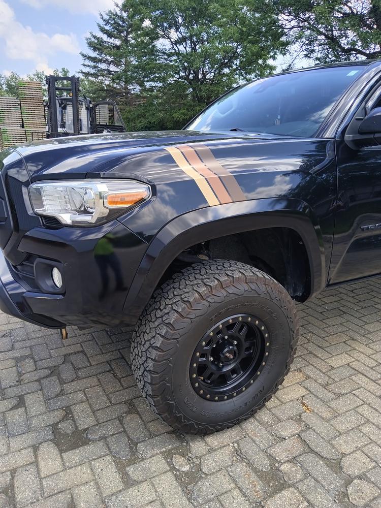 Taco Vinyl Medium Universal Decal - Customer Photo From Adam Germaine