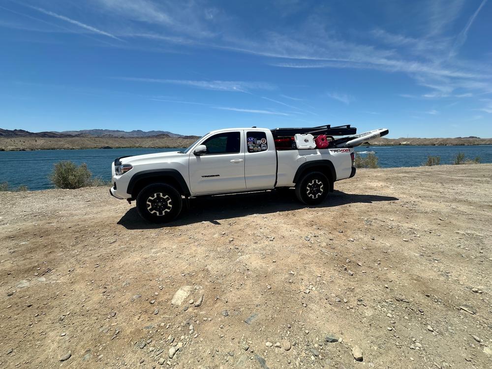 Cali Raised Overland Bed Bars For Tacoma (2005-2023) - Customer Photo From Andrew