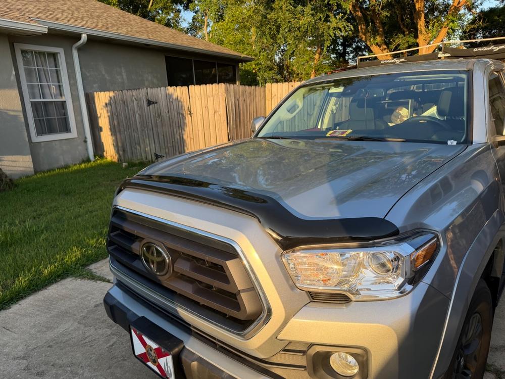 Husky Liners Bugflector II Hood Shield For Tacoma (2016-2023) - Customer Photo From Eric Fritz