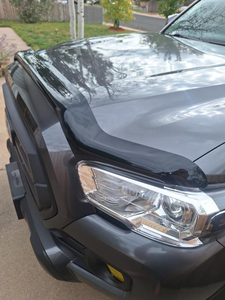 Husky Liners Bugflector II Hood Shield For Tacoma (2016-2023) - Customer Photo From Chris Williams