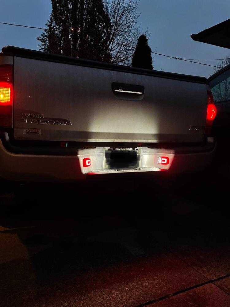 Tacoma LED License Plate Lights (2005-2015) - Customer Photo From Nathan B.