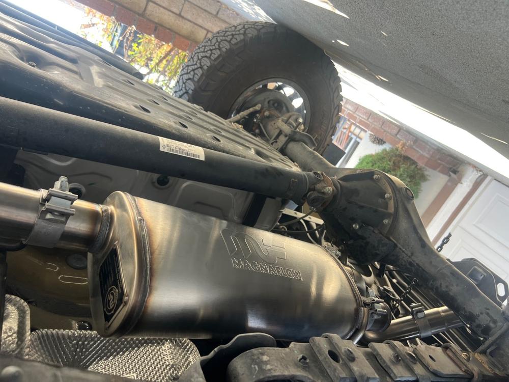 MagnaFlow Overland Series Cat-Back Performance Exhaust System For Tacoma (2016-2023) - Customer Photo From Aidan Haines