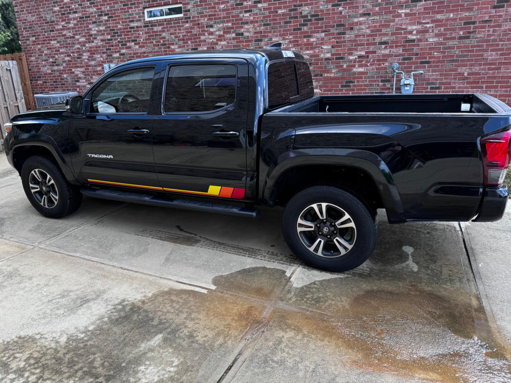 Tufskinz Rocker Panel Protector For Tacoma (2016-2023) - Customer Photo From Chris B.