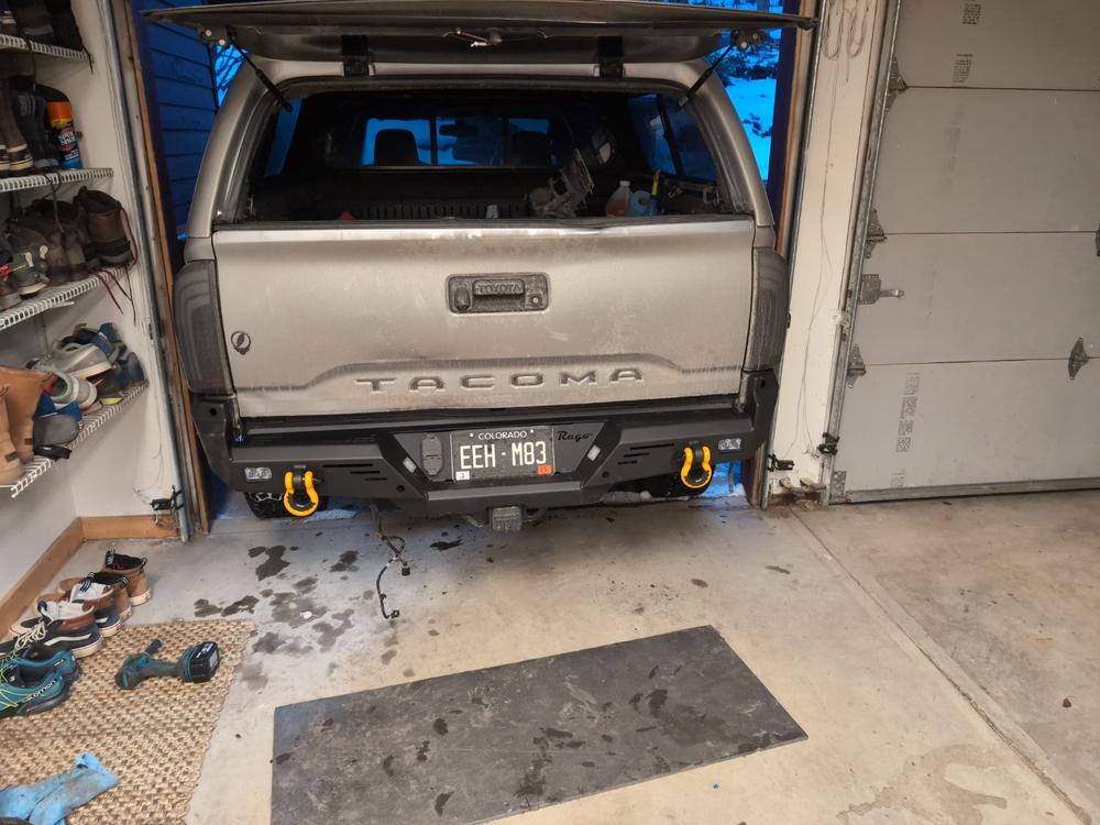 Rago Rear Bumper For Tacoma (2016-2023) - Customer Photo From William Bailey