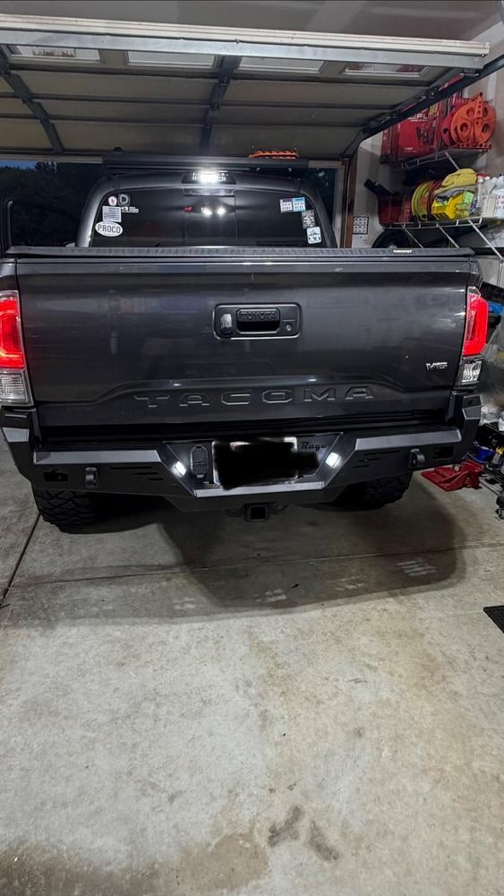 Rago Rear Bumper For Tacoma (2016-2023) - Customer Photo From Aaron Garbus