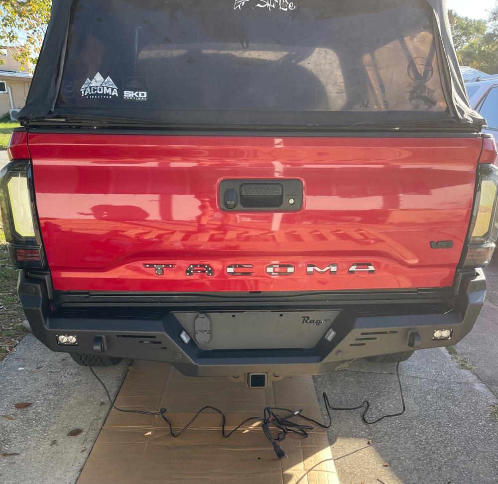 Rago Rear Bumper For Tacoma (2016-2023) - Customer Photo From Tristan Bude