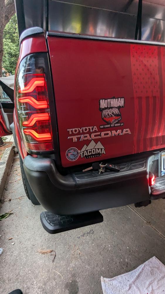 AlphaRex LUXX-Series LED Tail lights For Tacoma (2005-2015) - Customer Photo From Diego P.