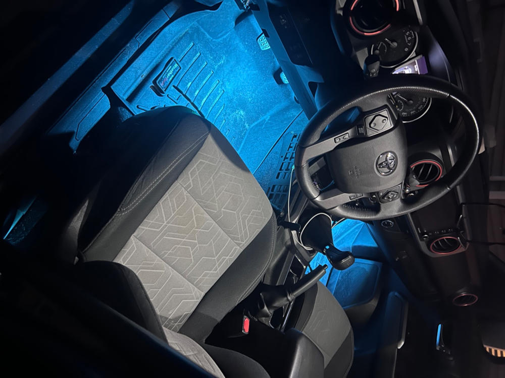 VLEDS Dual Output Front Footwell Kit For Tacoma (2016-2023) - Customer Photo From Anthony F.