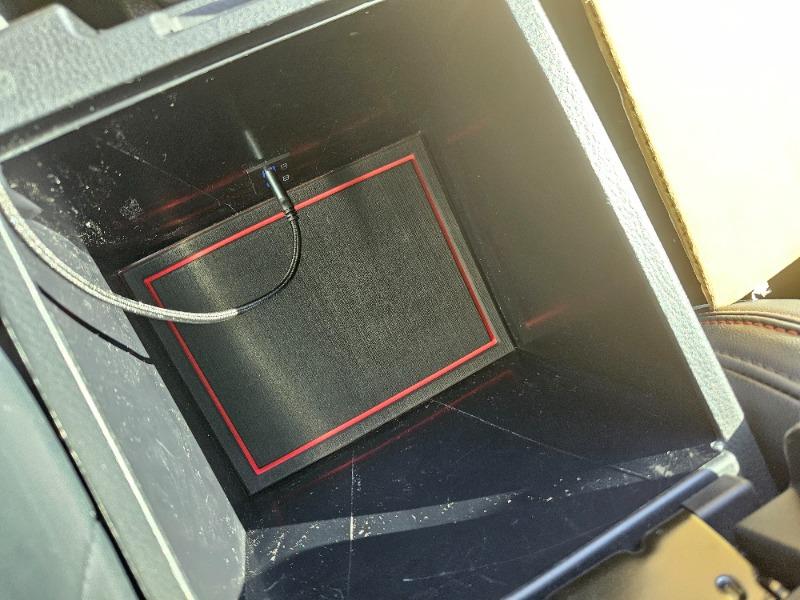 Tufskinz Center Storage Compartment Foam Insert For Tacoma (2016-2023) - Customer Photo From Jordan Natter