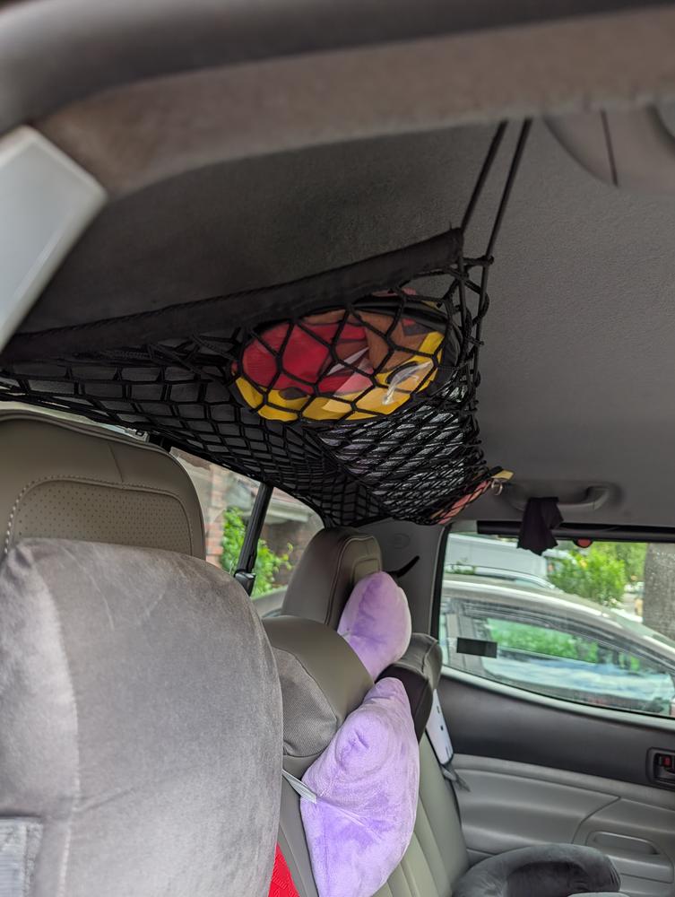 Flatirons Overland Attic Storage Net For Tacoma (2005-2023) - Customer Photo From Diego Pancho