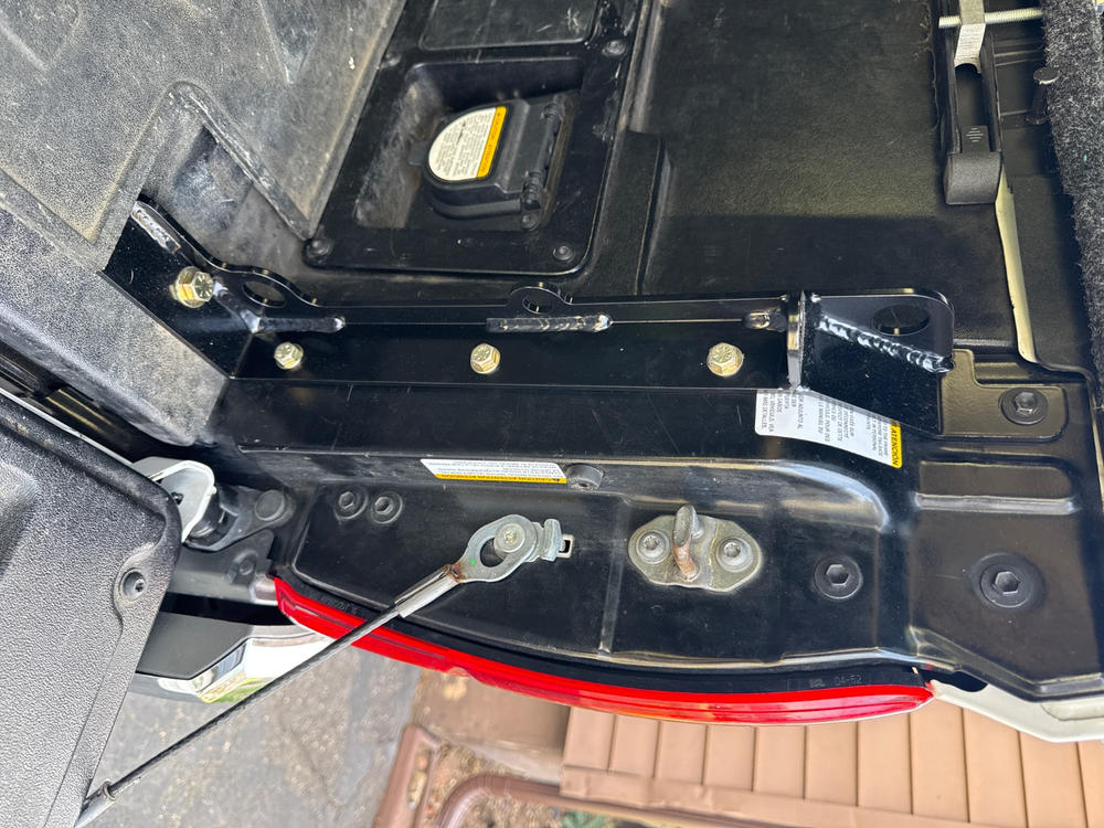 Total Chaos Fabrication Bed Stiffeners For Tacoma (2016-2023) - Customer Photo From Bren McKnight