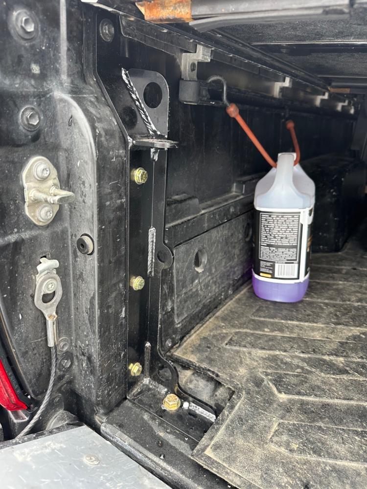 Total Chaos Fabrication Tacoma Bed Stiffeners 3rd Gen - Customer Photo From Andy D.