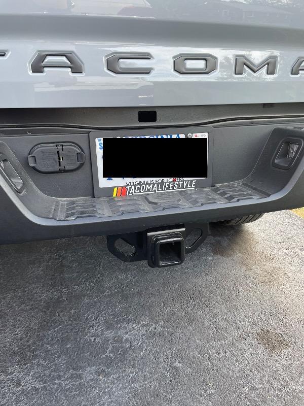 Tacoma Lifestyle Heritage License Plate Frame - Customer Photo From Sean C.