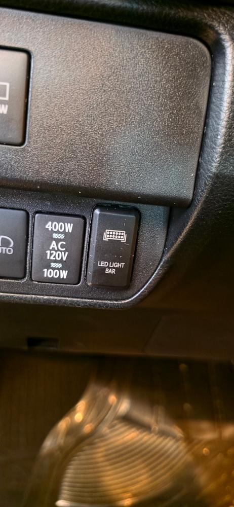 OEM Style Light Switches For Tacoma - Customer Photo From Jorge